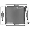 Image de Van Wezel - RADIATOR VOOR HYUNDAI I-40 2011-2019 253103Z000