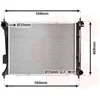 Image de Van Wezel - RADIATOR VOOR HYUNDAI I-20 2008-2011 253101J200