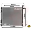 Image de Van Wezel - RADIATOR VOOR KIA SORENTO XM 2009-2012 253102P300