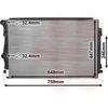 Image de Van Wezel - RADIATOR VOOR AUDI A3 8V 2012-2016 5Q0121251EQ