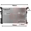 Image de Van Wezel - RADIATOR VOOR MERCEDES BENZ A-CLASS W176 2012-2018 2465001203