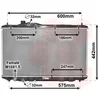 Image de Van Wezel - RADIATOR VOOR HONDA CIVIC 2012-2017 19010R1AA01