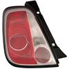Image de VanWezel 1604933 - Feu arrière gauche sans partie éléctrique pour Abarth 500,595 jusque 2015
