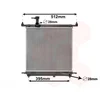 Image de Van Wezel - RADIATOR VOOR NISSAN MICRA 2010-2013 214101HC1A