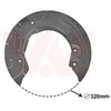 Image de Van Wezel - REMSCHIJF BESCHERMER VOOR BMW 1 E81/E82E/E87/E88 2004-2013 34106762851