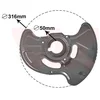 Image de Van Wezel - REMSCHIJF BESCHERMER VOOR MERCEDES BENZ C-CLASS CL203 2000-2008 2034200144