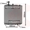 Image de Van Wezel - RADIATOR VOOR MITSUBISHI MIRAGE 2017-2024 1350A537