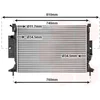 Image de Van Wezel - RADIATOR VOOR FORD C-MAX 2010-2014 1857556