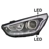 Image de VanWezel 8262963 - Phare gauche avec clignotant pour Hyundai Ix35 de 04/2010 à 2015