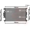 Image de Van Wezel - RADIATOR VOOR FORD GALAXY 2015-2023 1768469