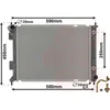 Image de Van Wezel - RADIATOR VOOR HYUNDAI IX20 2010-2019 253101P050