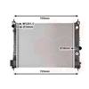 Image de Van Wezel - RADIATOR VOOR OPEL MOKKA / BUICK ENCORE 2012-2016 1300365