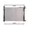 Image de Van Wezel - RADIATOR VOOR RENAULT CLIO 2012-2019 214102590R