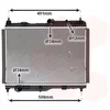 Image de Van Wezel - RADIATOR VOOR FORD ECOSPORT 2013-2017 2088142