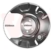 Image de Van Wezel - REMSCHIJF BESCHERMER VOOR VW GOLF II 1983-1991 191615612