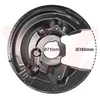 Image de Van Wezel - REMSCHIJF BESCHERMER VOOR VW EOS 2006-2010 1Q0615612B