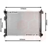 Image de Van Wezel - RADIATOR VOOR KIA RIO YB 2017-2023 25310H8300