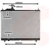 Image de Van Wezel - RADIATOR VOOR SUZUKI BALENO 2016-2022 17700M68P00