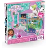 Image de Shuffle® Gabby's Poppenhuis: Cat-tastic Dollhouse Game - Maak een spelbord van de doos - Gabby's Poppenhuis Bordspel met Bouwstukken