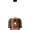 Image de Lucide ORRIN - Hanglamp - Ø 34 cm - 1xE27 - Zwart