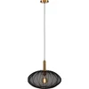 Image de Lucide CORINA - Hanglamp - Ø 50 cm - 1xE27 - Zwart - Japandi