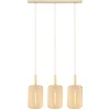 Image de Lucide CORINA - Hanglamp - 3xE27 - Beige - Japandi