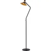 Image de Lucide PEPIJN - Vloerlamp - Ø 23 cm - 1xE14 - Zwart