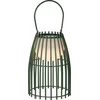 Image de Lucide FJARA - Oplaadbare Tafellamp Binnen/Buiten - Accu/Batterij - Ø 17,5 cm - LED 3 StepDim - 1x0,3W 3000K - IP44 - Groen