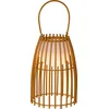 Image de Lucide FJARA - Oplaadbare Tafellamp Binnen/Buiten - Accu/Batterij - Ø 17,5 cm - LED 3 StepDim - 1x0,3W 3000K - IP44 - Bruin