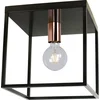 Image de Lucide ARTHUR - Plafonnière (Plafondlamp) - 1xE27 - Zwart