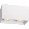 Image de Lucide BODI - Plafondspot (Plafondlamp) - 2xGU10 - Wit