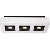 Image de Lucide XIRAX - Plafondspot (Plafondlamp) - LED Dim to warm - GU10 - 3x5W 2200K/3000K - Wit