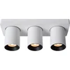 Image de Lucide NIGEL - Plafondspot (Plafondlamp) - LED Dim to warm - GU10 - 3x5W 2200K/3000K - Wit