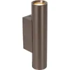 Image de Lucide DUPLA - Wandspot / Wandlamp - 2xGU10 (MR11) - Koffie