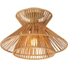 Image de Lucide TASMAN - Plafonnière (Plafondlamp) - Ø 32 cm - 1xE27 - Naturel - Japandi