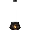 Image de Lucide JESSICA - Hanglamp - Ø 30 cm - 1xE27 - Zwart - Japandi