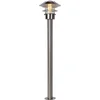Image de Lucide ZICO - Lantaarnpaal - Ø 21,8 cm - 1xE27 - IP44 - Mat chroom