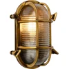 Image de Lucide DUDLEY - Wandlamp Binnen/Buiten - 1xE27 - IP65 - Mat Goud / Messing