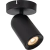 Image de Lucide PUNCH - Plafondspot (Plafondlamp) - 1xGU10 - Zwart