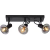 Image de Lucide MADEE - Plafondspot (Plafondlamp) - 3xE14 - Zwart