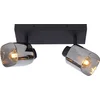 Image de Lucide ALION - Plafondspot (Plafondlamp) - 2xE14 - Zwart