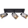 Image de Lucide ALION - Plafondspot (Plafondlamp) - 3xE14 - Zwart
