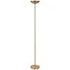 Image de Lucide ZENITH - Vloerlamp - Ø 25,4 cm - LED Dimbaar - 1x20W 3000K - Mat Goud / Messing