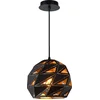 Image de Lucide MALUNGA - Hanglamp - Ø 25 cm - 1xE27 - Zwart