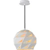 Image de Lucide MALUNGA - Hanglamp - Ø 25 cm - 1xE27 - Wit