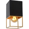 Image de Lucide RIXT - Plafonnière (Plafondlamp) - 1xE27 - Zwart