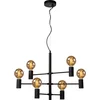 Image de Lucide LEANNE - Hanglamp - 6xE27 - Zwart