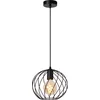 Image de Lucide DANZA - Hanglamp - Ø 25 cm - 1xE27 - Zwart