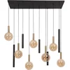 Image de Lucide JOSIANE - Hanglamp - 7xG9 - Zwart | Vibes