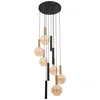 Image de Lucide JOSIANE - Hanglamp - Ø 55 cm - 6xG9 - Geschikt voor vide en hoge plafonds - Zwart | Vibes